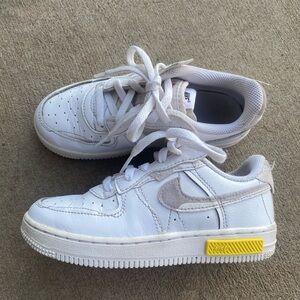 Nike White and Yellow Sneakers